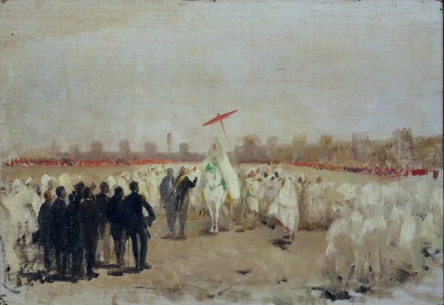 Stefano - Ricevimento dell'Ambasciata d'Italia nel Marocco, Palazzo delle Belle Arti, Roma